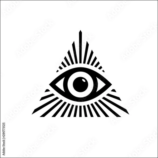 Obraz All Seeing Eye Symbol