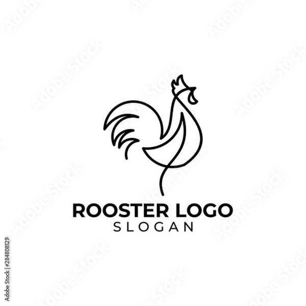 Fototapeta rooster