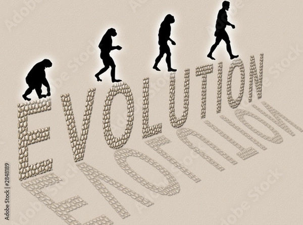 Fototapeta evoluzione
