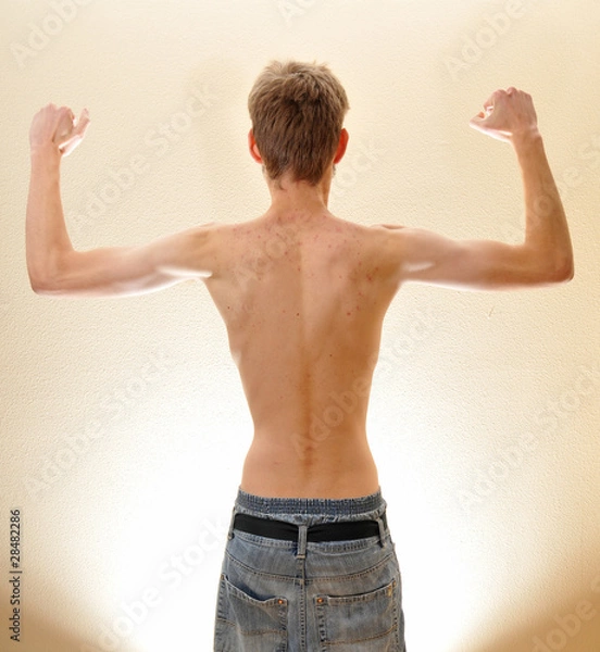 Obraz Strong arms and back