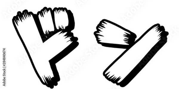 Fototapeta オノマトペ　擬音　漫符　マンガ　音　雰囲気　効果　