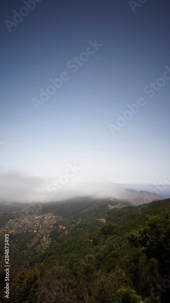 Obraz sunset in the mountains