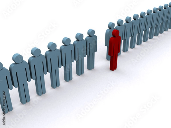 Fototapeta Standing Out