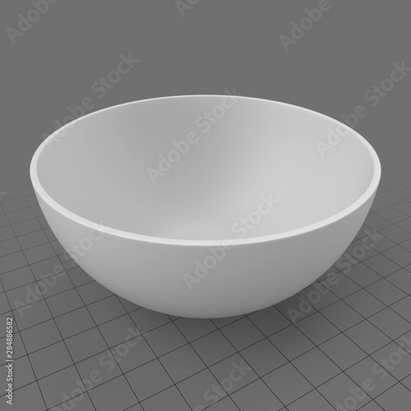 Obraz Pusta miska płatków