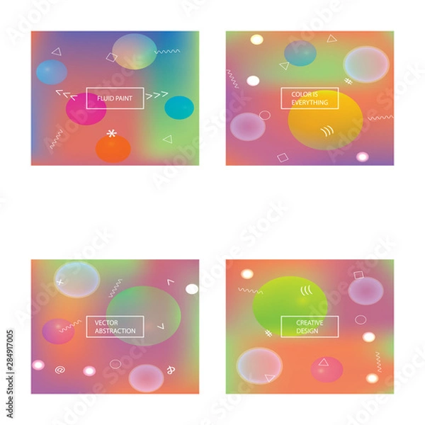Fototapeta Abstract soft color background.