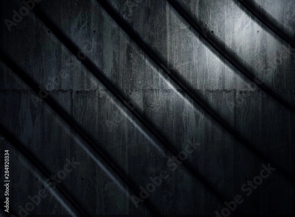 Fototapeta Beautiful studio background. 3d illustration, 3d rendering.