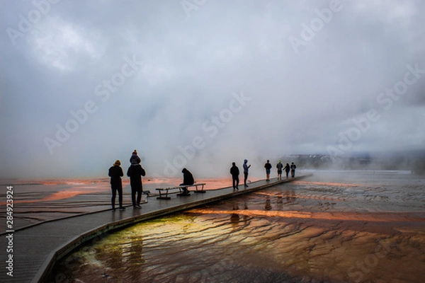 Obraz The floor is Lava