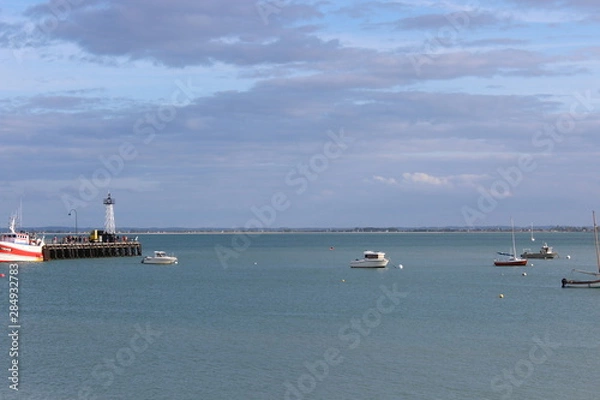 Obraz boat on the sea