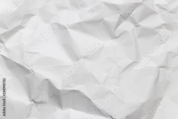 Obraz Crumpled White Paper