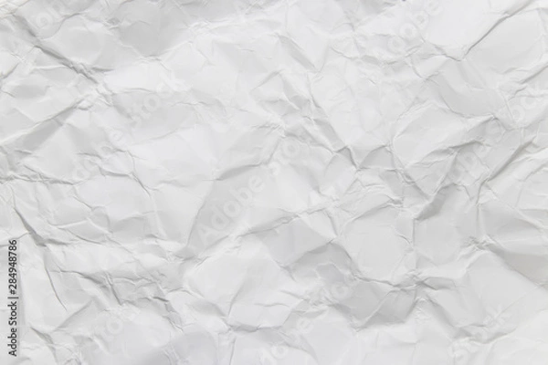 Obraz Crumpled White Paper