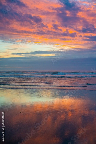 Obraz sunset over the sea