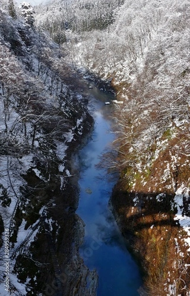 Obraz 《小安峡》秋田県湯沢市