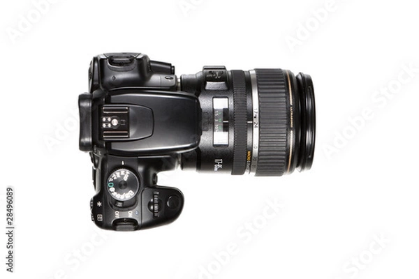 Obraz DSLR Camera - widok z góry
