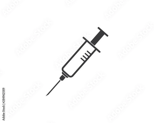 Obraz syringe icon vector illustration design