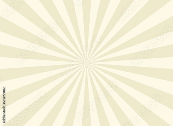 Obraz Sunlight background. beige burst background with white highlight.