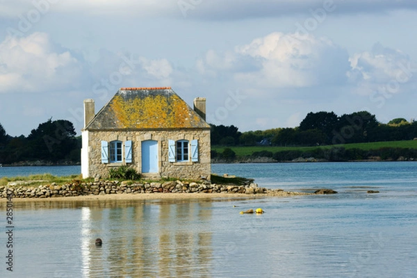 Obraz maison sur l'île
