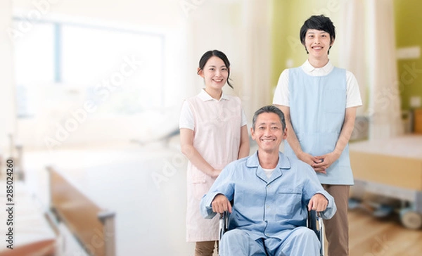 Fototapeta 介護イメージ