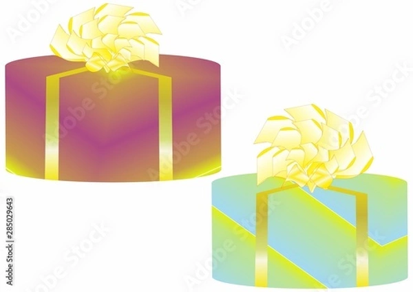 Fototapeta Gift boxes