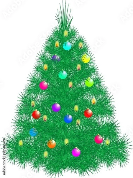 Fototapeta Christmas tree