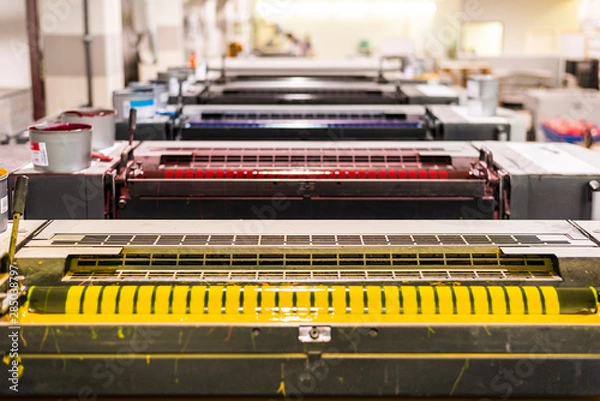 Obraz Sheetfed printing maschine