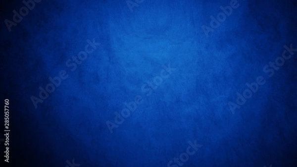 Fototapeta Dark, blurred, simple background, blue black abstract background blur gradient