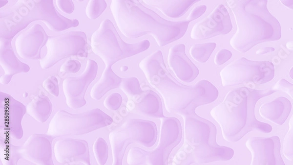 Fototapeta Volumetric texture abstract background. 3d illustration, 3d rendering.