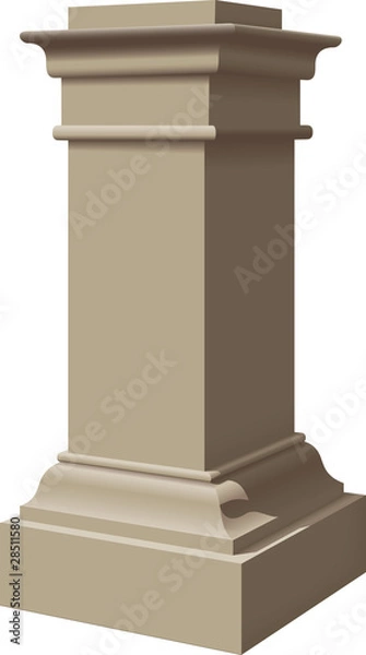 Obraz pedestal