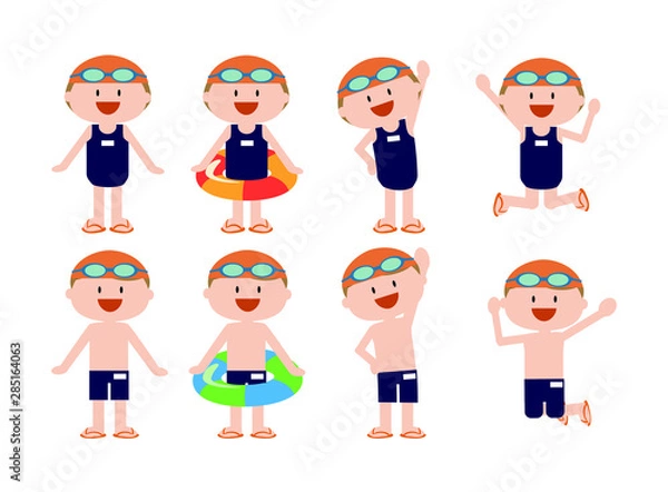 Fototapeta swimming2