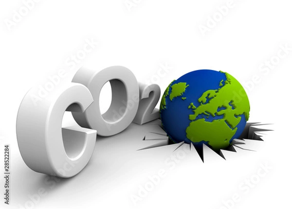 Fototapeta Global warning