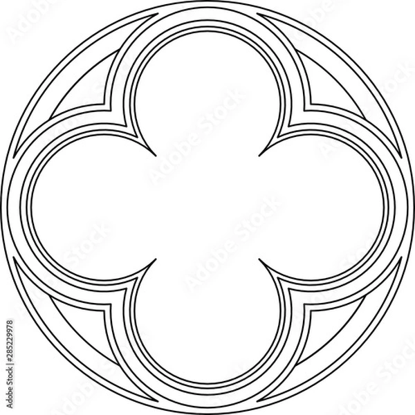 Obraz Simple gothic tracery 33.4