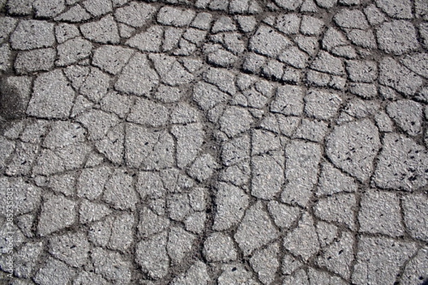 Obraz cracked earth texture