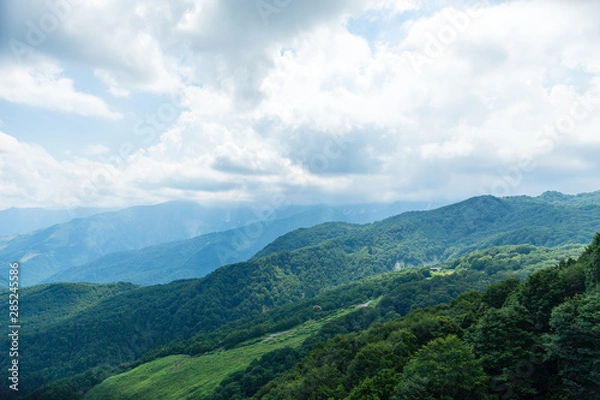 Fototapeta 自然　登山　旅行 白馬大池