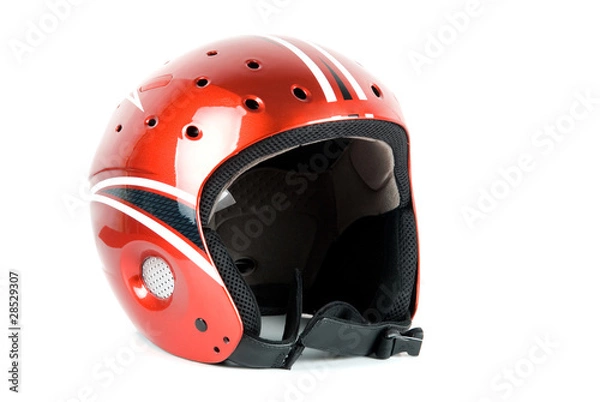 Obraz skier helmet