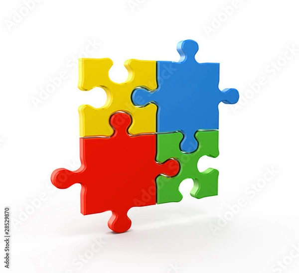 Obraz Puzlle connection