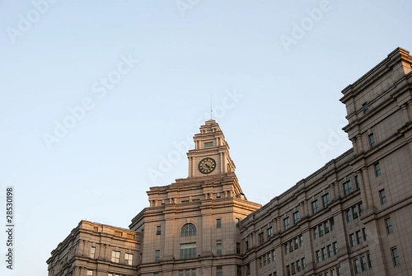 Fototapeta Clock Building