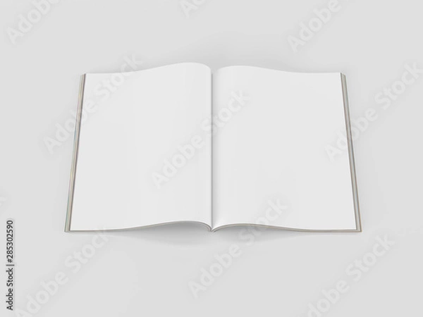 Obraz Magazine mockup. 3D visualization.