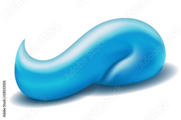 Obraz toothpaste gel