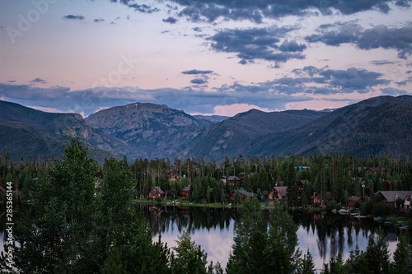 Obraz lake in mountains