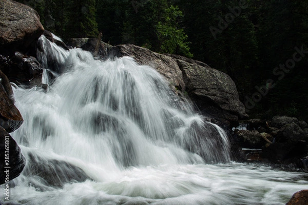 Obraz waterfall in forest