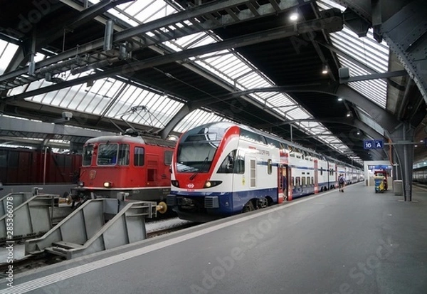 Fototapeta チューリッヒ中央駅