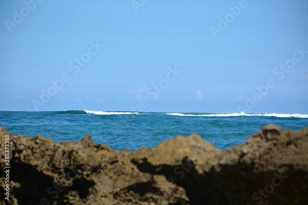 Fototapeta Ocean View over Coral Reef