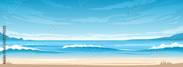 Obraz Simple ocean landscape