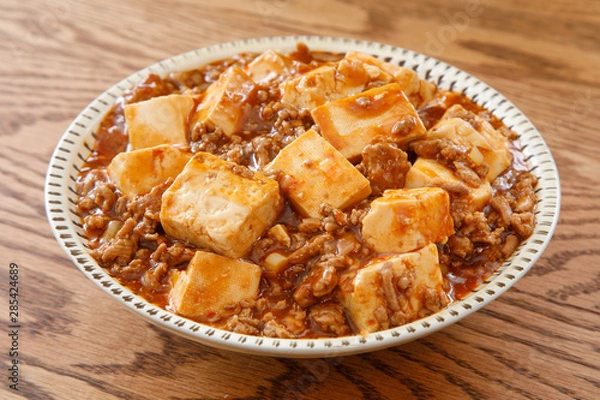 Fototapeta 麻婆豆腐