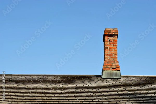 Obraz chimney on roof