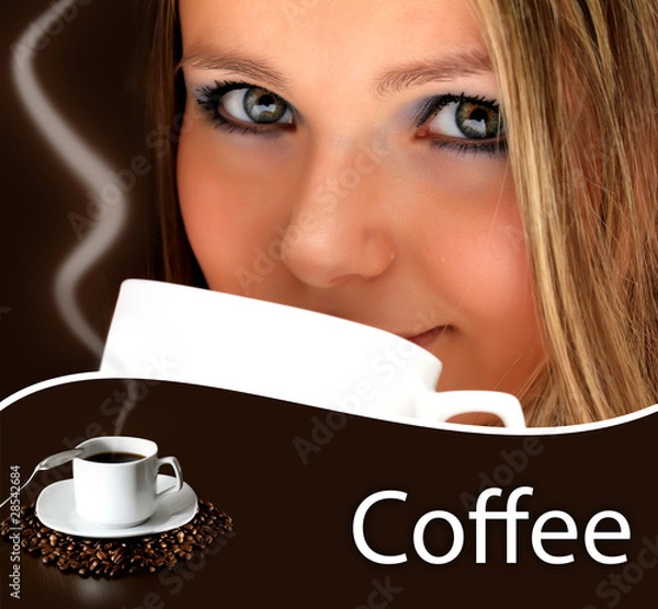 Obraz caffee banner