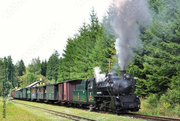 Fototapeta Steam train
