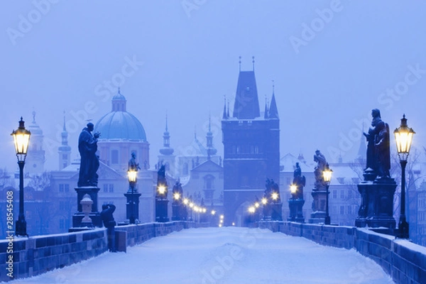 Fototapeta prague charles bridge