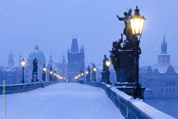 Fototapeta prague charles bridge
