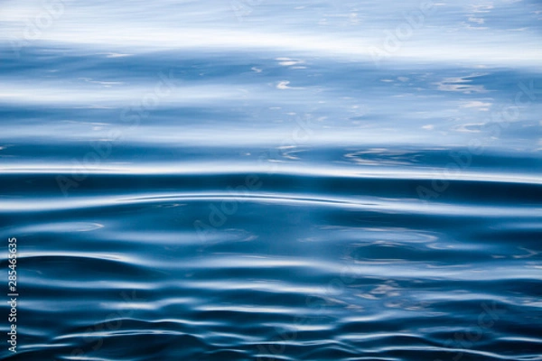 Obraz Water surface with small ripples, horizontal closeup, Venice
