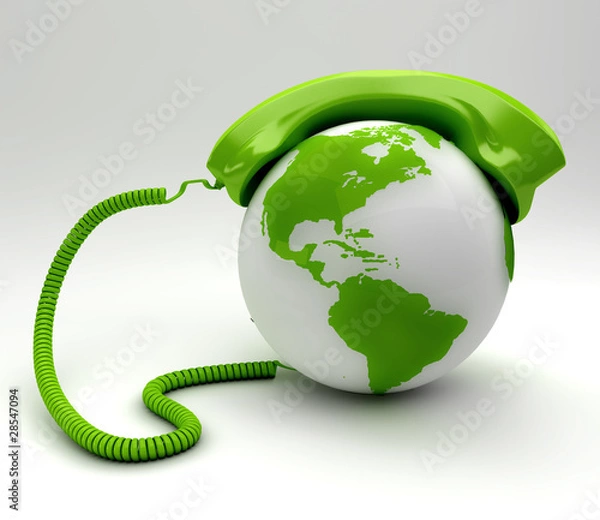 Obraz A global Communications concept